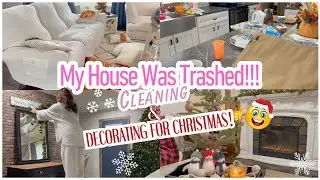 *NEW* MY WHOLE HOUSE WAS TRASHED / COMPLETE DISASTER / CLEAN WITH ME / CLEANING MOTIVATION 2023