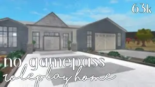 Roblox: Welcome to Bloxburg | No Gamepass Roleplay Home (63k)