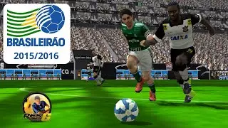 ⚽ PES6 (PC) SHOLLYM CLUBES 2015/2016 COM BRASILEIRAO &Eacute; MUITO... #BZero 🎮