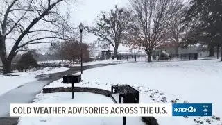 Millions of people are under cold weather advisories