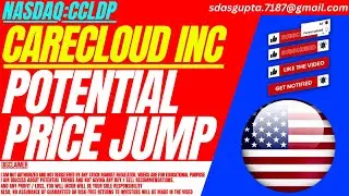 POTENTIAL PRICE JUMP : CCLDP STOCK ANALYSIS | CARECLOUD STOCK