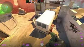 CS2 Mirage competitive match