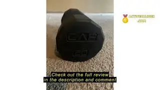 Review CAP Barbell Coated Hex Dumbbell Weight - Single | 10-120 lbs | Multiple Options
