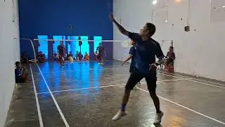 Persahabatan badminton Pronojiwo vs Iburaja | Deny/Fahmi vs Dodo/Damianto