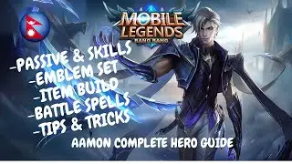 Aamon Tutorial & Guide 2023 ( Skill, Combo, Tips and Builds)
