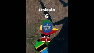 Top 10 African Countries by Largest Economy #history #africa #mapping