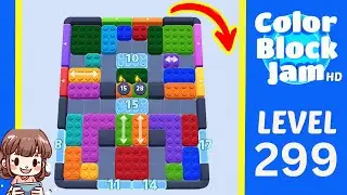 Color Block Jam Level 299 Solution Walkthrough