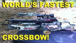 World's Fastest Crossbow!  Reverse Draw Scorpyd RDT165