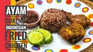 Fried Chicken - Indonesian Fried Chicken Recipe - Ayam Goreng , Crispy and so yummy !!