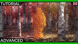 X Particles & Octane Leaves Tutorial  | 3D Motion Design | Ryan Talbot