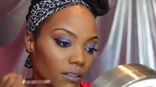Soft Blue Lid & 