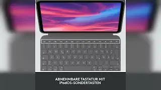 Rezension: Logitech Combo Touch Case mit Abnehmbarer Tastatur f&uuml;r iPad (10. Generation und A16), ...
