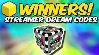 Streamer Dream Code WINNERS!