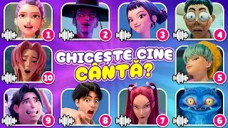 Ghicește Kpop Demon Hunters După Cântec & Voce | Rumi, Jinu, Huntrix, Saja Boys
