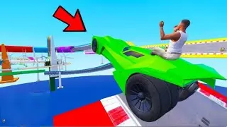 SHINCHAN AND FRANKLIN FOUND A SPECIAL FUNNEL SPIRAL WATER SLIDE IN MOUNTAINS IN GTA 5