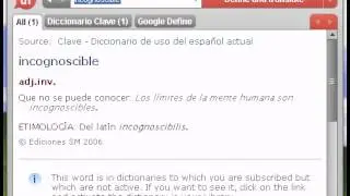 Definici&oacute;n de incognoscible
