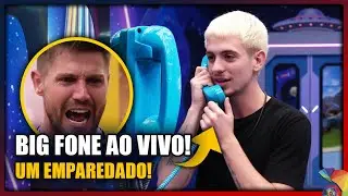 🚨 BBB26 AO VIVO: Big Fone toca e gera novo emparedado
