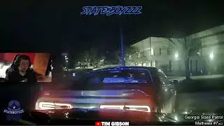 Тим Гибсон отреагировал на то, как угнанный Dodge Challenger устроил погоню на скорости 150 миль ...