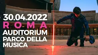Concerto ROMA: Auditorium Parco della Musica - 30 aprile 2022  | The Space Violin Visual Concert 🎻🚀