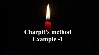 Charpit's method- Example 1