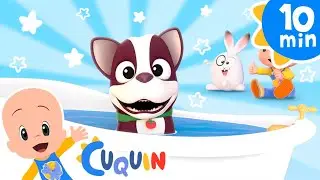 Dog Bath Song | Fun Songs with Cleo & Cuquin