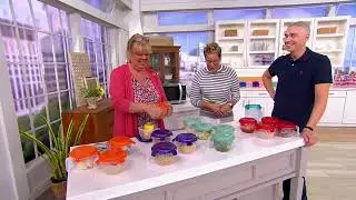 LocknLock Set of 4 Vented Soup Bowls with Handles on QVC