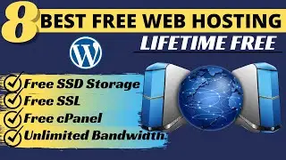 8 BEST Free Web Hosting Sites For WordPress | Free Website Hosting for Lifetime | Free Hosting 2021