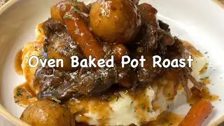 The Best Oven Baked Sunday Pot Roast