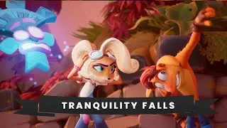 Crash Bandicoot 4 : It's about time - Tranquility Falls - All boxes, gems, relics [106% guide]
