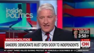 CNN panel laughs at Democratic Party disunity, Sanders refusing to call himself a Democrat