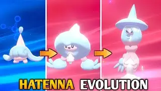 How To Evolve Hatenna Into Hattrem And Hatterene In Pokemon Sword & Shield | Galar Pokedex
