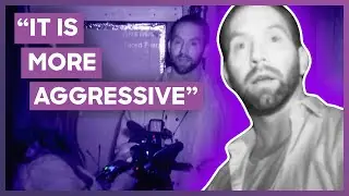 Nick Groff Gets Goosebumps Walking Through Static | Paranormal Lockdown
