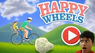 Happy Wheels Funny Gameplay 😂 | Cycle Dad & Son Crazy Level | Full Fun Ride