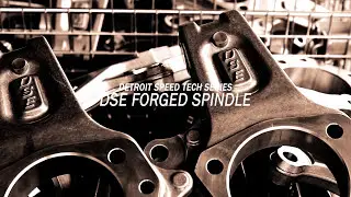 Detroit Speed Forged Spindle - Detroit Speed Tech Series