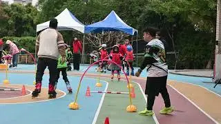 大班上學期直排輪觀摩會