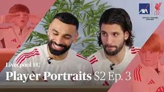 Mo Salah and Dominik Szoboszlai surprise fans | Liverpool FC Player Portraits Ep.3 | AXA UK