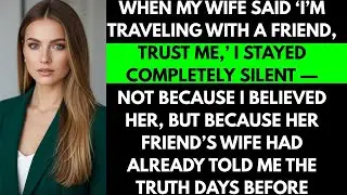 “When My Wife Said ‘I’m Traveling With a Friend, Trust Me,’ I Stayed Completely Silent Not Because..