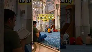 The Mosque, The Prayer and The Ummah in Rome, Italy 🇮🇹❤️🤲