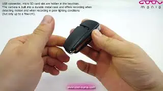 Keychain camera - car key hidden spy cam FULL HD&nbsp;with night vision (www.cool-mania.com)