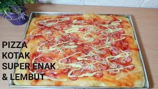 Pizza Kotak Jumbo Super Enak dan Lembut || Cemilan Anak-Anak