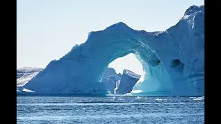 Amidst the icebergs