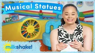 Milkshake! Studio Games | Musical Statues | Kiera