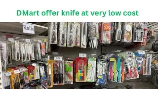 D Mart offers knife at very low cost | #kitchenproducts | @AllinTrendy 