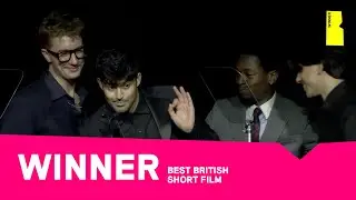 David Jonsson presents MAGID / ZAFAR with Best British Short Film | #BIFA2025