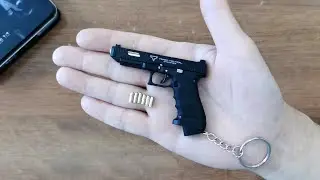 Mini Glock 34 TTI Combat Master Toy Gun Keychain Unboxing 2023