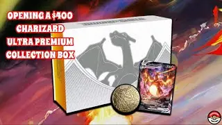 Opening a $400 Charizard Ultra Premium Collection Box with AMAZING PULLS!!!