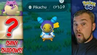 Shiny Cosmog Pikachu Hunt! New Shiny Shadows! & More! (Pokémon GO)