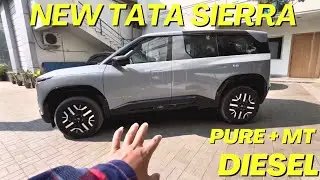 New Tata Sierra 2026 | Sierra Pure Plus MT Model | Value For Money Variant @ 15.99L