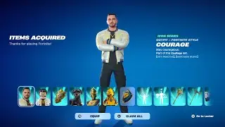 How Much V-Bucks Does Courage Skin Cost in Fortnite Item Shop? 