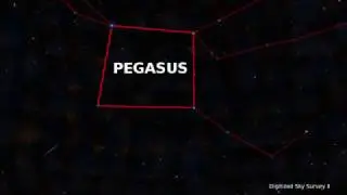 Zooming into the old star LL Pegasi in the constellation of Pegasus.